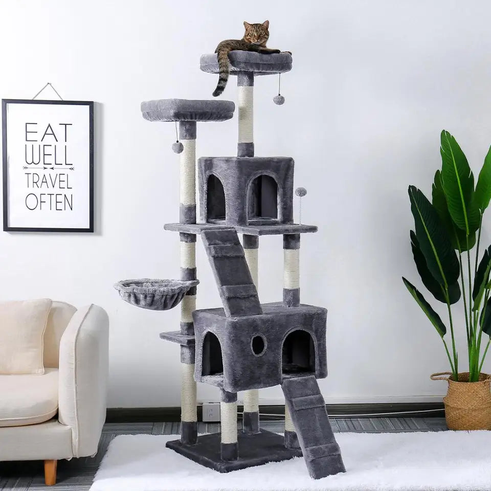 Luxury Multi-Layer Cat Tree House Furniture