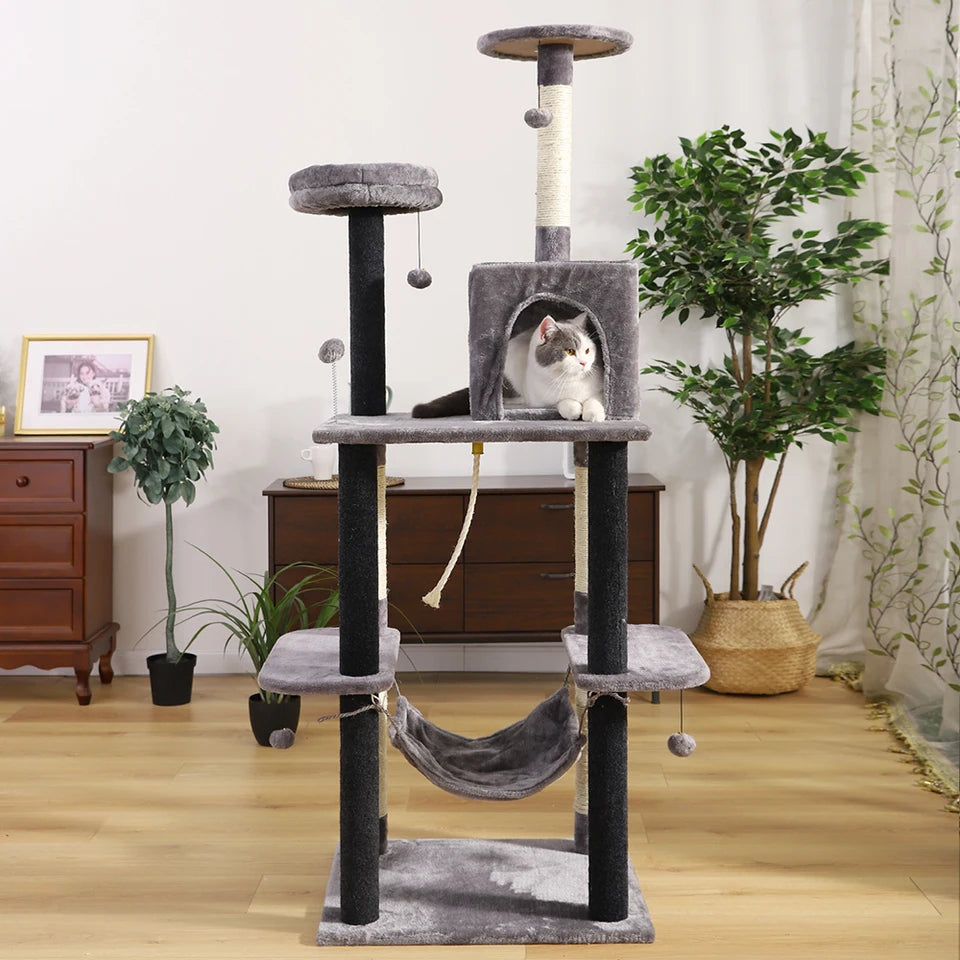 Luxury Multi-Layer Cat Tree House Furniture