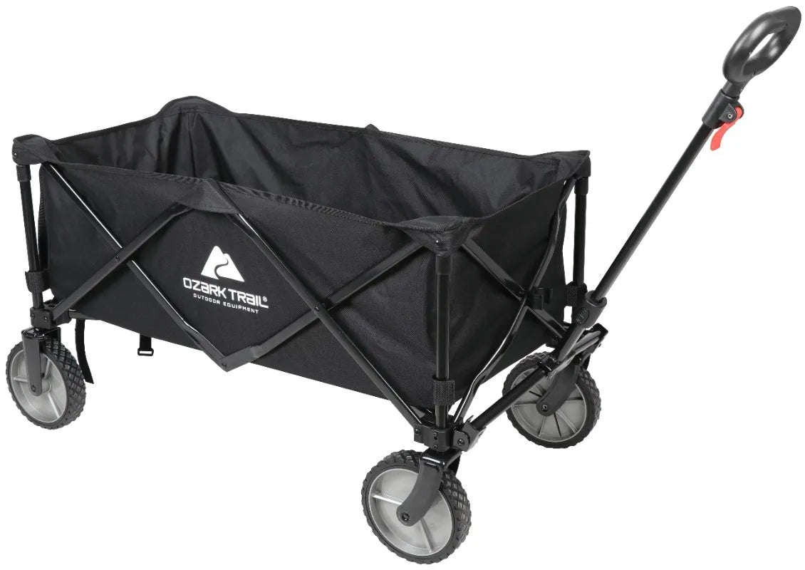 Ozark Trail Big Bucket Cart, Black