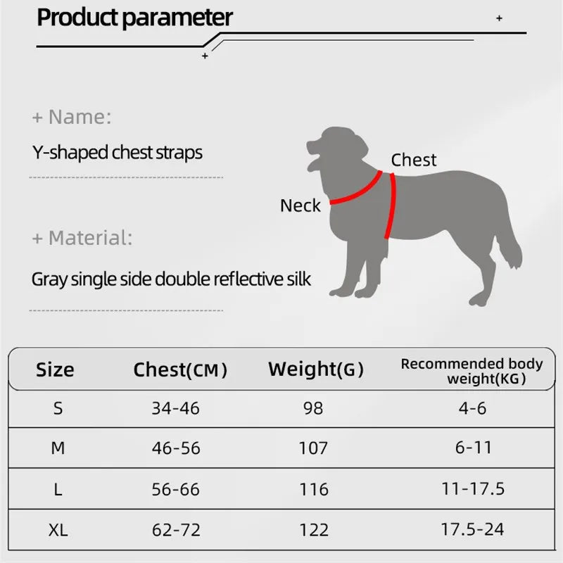 Reflective Dog Harness: Breathable Saddle Style